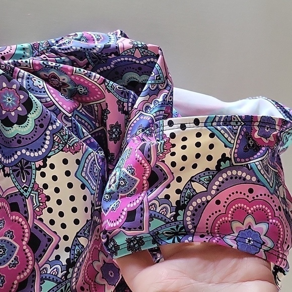 Spanx ASSETS by Sara Blakely Power Suit Slimming Tummy Control Floral Swimsuit - Picture 10 of 16